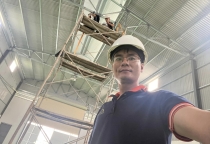 THI CÔNG LẮP ĐẶT ĐÈN CHIẾU SÁNG NHÀ XƯỞNG 