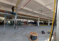 Thi công điện line máy KCN Sông Mây