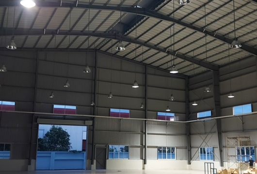 Thi công lắp đặt đèn nhà xưởng KCN Hố Nai 3