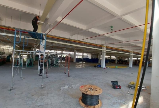 Thi công điện line máy KCN Sông Mây